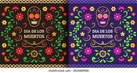 Mexican Banner Garland Words De Day Stock Vector Royalty Free 2040306515