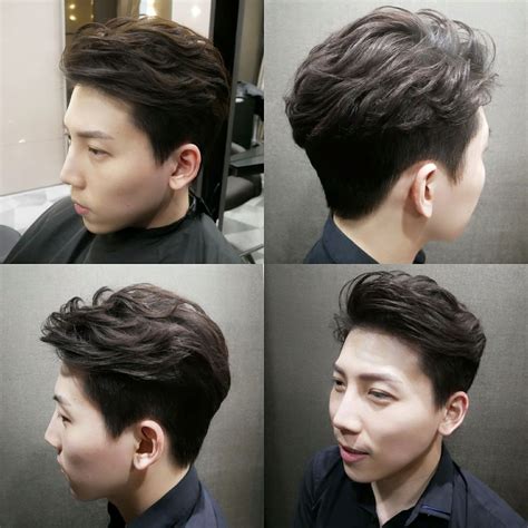 Not to mention the coolness factor. Short Perm Korean Hairstyles | Fade Haircut