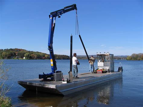 Deano Dock And Lift Mobile Marine Barge Crane
