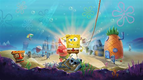Spongebob Squarepants Battle For Bikini Bottom Rehydrated Wallpaper Hd