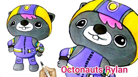 Octonauts Above And Beyond Octo Agent Ryla The Cave Diver How To Draw
