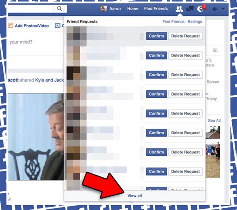 How To See All Accepted Friend Requests On Facebook