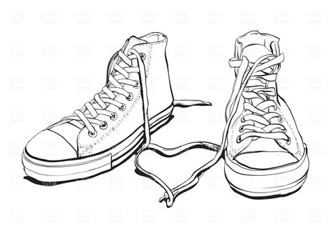 Sneaker Converse Clip Art Akileos