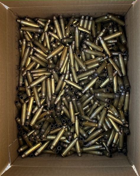 Previously Fired Non Polished Mixed Headstamp 556223 Rem Cases Per 1