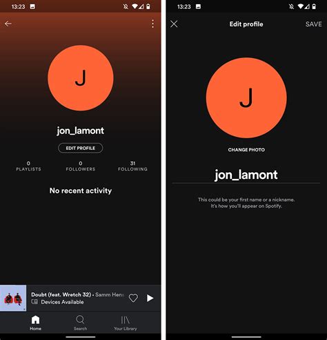 Change Profile Picture In Spotify App Renewng