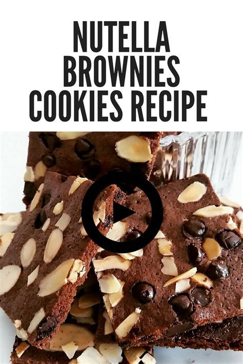 It's raining cats and dogs tonight, so i was in the mood for some delicious brownies. video resepi biskut brownes nutella @ nutella brownies ...