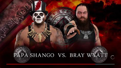 Wwe Dream Match Papa Shango Vs Bray Wyatt Youtube