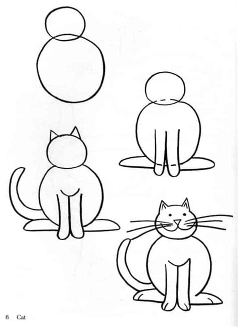 Como Desenhar Um Gato Blog Ana Giovanna