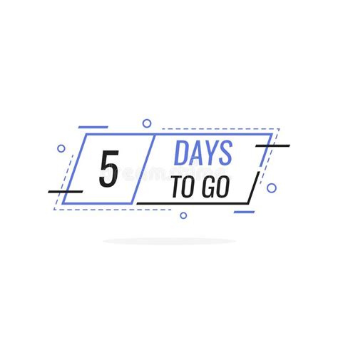 Two Days Left To Go Badges Or Sticker Design Template For Your Needs