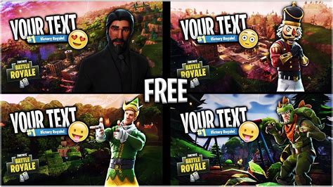 Find unlimited creative possibilities when you browse adobe spark's gallery of templates for. FREE Fortnite Thumbnail Template 2018 | SunnyArts - YouTube
