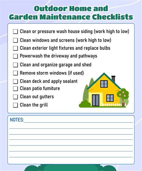 15 Best Home Maintenance Checklist Printable Pdf For Free At Printablee