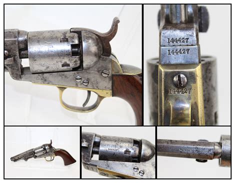 Collage Colt Model 1849 Pocket Revolver Ancestry Guns
