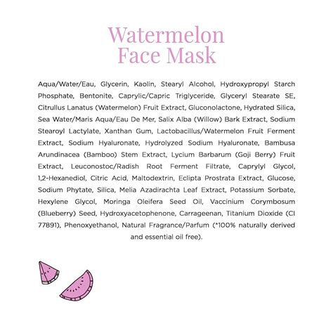Buy Glow Recipe Watermelon Glow Hyaluronic Clay Pore Tight Facial