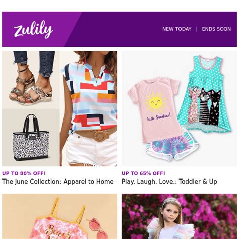 Zulily Coupon Codes → 80 Off 3 Active June 2022