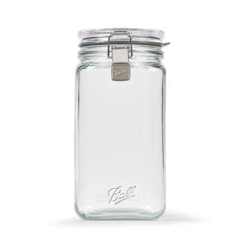 Ball Latch Jar Glass Storage Jar Half Gallon