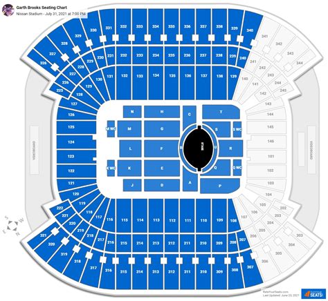 Nissan Stadium Seating Charts For Concerts