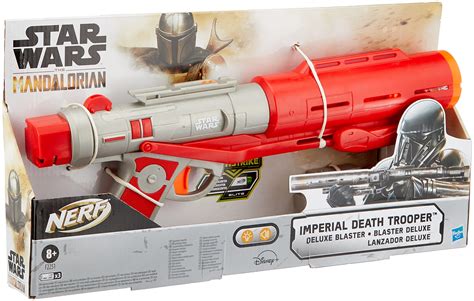 nerf star wars imperial death trooper deluxe dart blaster the mandalorian blaster sounds