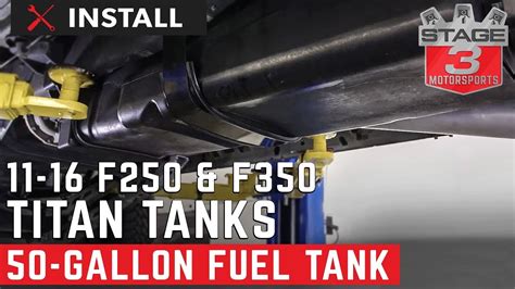 2011 2016 F250 And 350 Crew Cab 67l Titan 50 Gallon Replacement Fuel