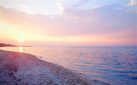 Pastel Beach Sunset Wallpapers Top Free Pastel Beach Sunset