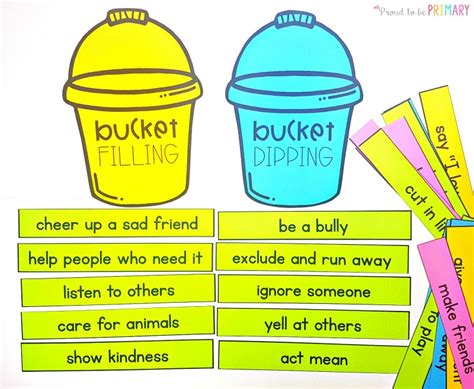 Bucket Filler Activities Stellar Ways To Encourage Kindness Proud To