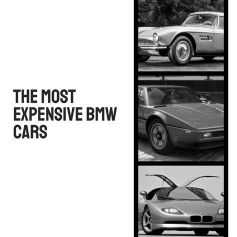 The 11 Most Expensive Bmw Cars In The World Deluxe Dibs
