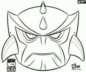 Big Chill Ben 10 Coloring Pages