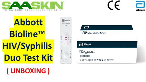 Abbott Bioline™ Hivsyphilis Duo Test Kit Unboxing 06fk35 Same