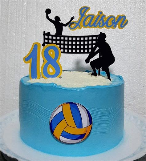 Bolo Tema Vôlei Masculino