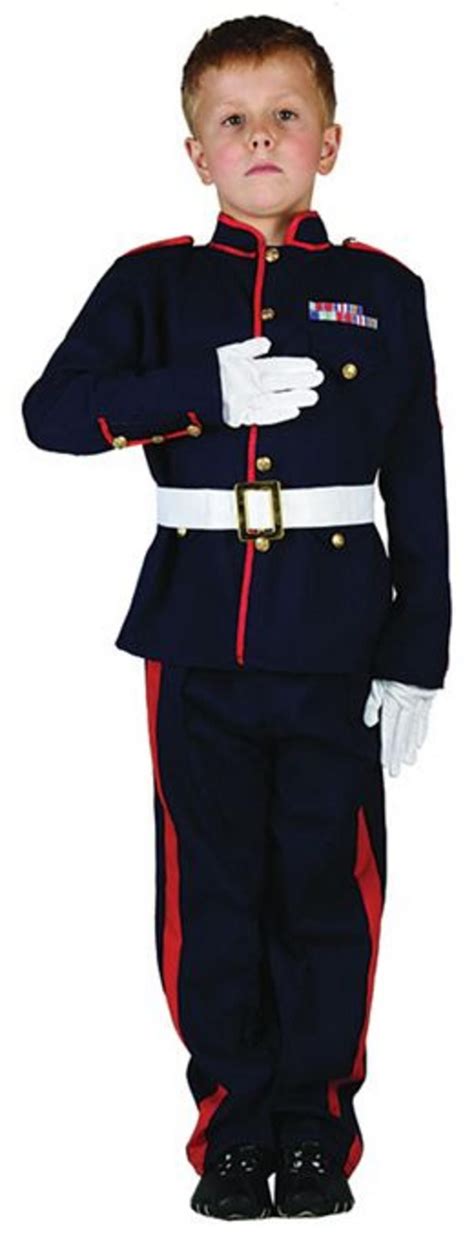 Soldier Ceremonial Costume Army And Military Costumes Childrens Fancy