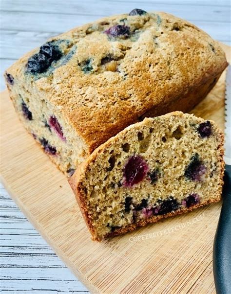 Whole Wheat Blueberry Bread · Coffee Fit Kitchen