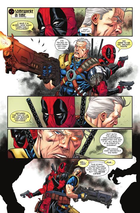 Exclusive Preview Cable And Deadpool Annual 1 Freaksugar