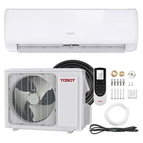 Tosot Muse 19 Seer 18 000 Btu Ductless Mini Split Air Conditioner Inverter Split Ac System With