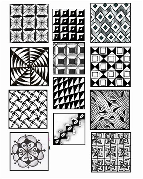 Zentangle patterns | tangle patterns? Top printable zentangle patterns | Jimmy Website