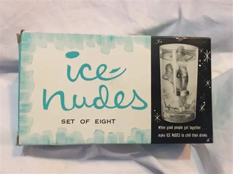 VINTAGE ICE NUDES By Dorcy Naked Lady Naughty Ice Cube Trays 2 In