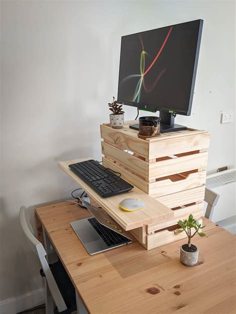 19 Wonderful Ideas For Diy Standing Desks To Keep You Organized And