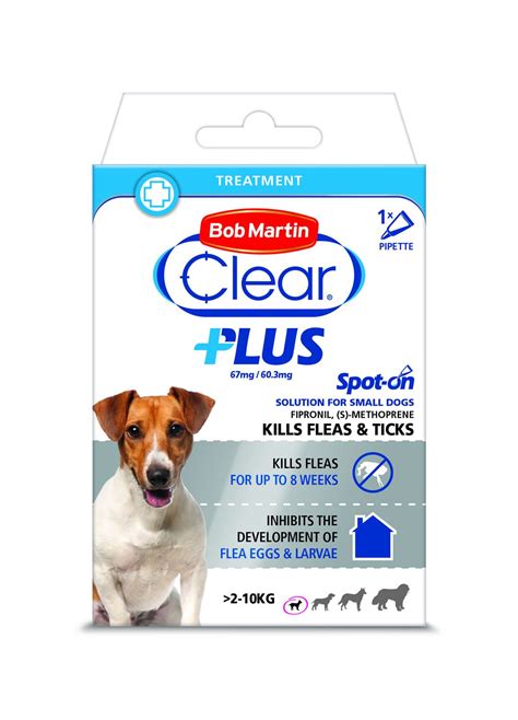 Bob Martin Clear Plus Spot On Solution For Dogs And Cats Uk