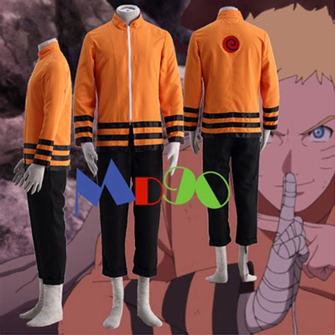 Boruto Naruto Cosplay Uzumaki Naruto Jacket Costume Uniform Shopee