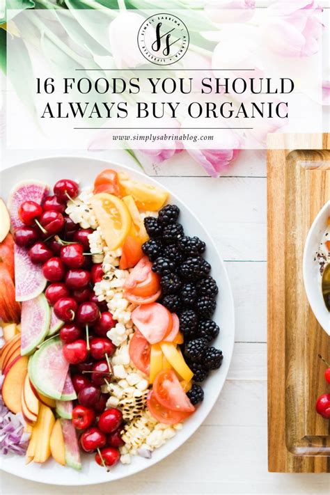 Foods You Should Always Buy Organic