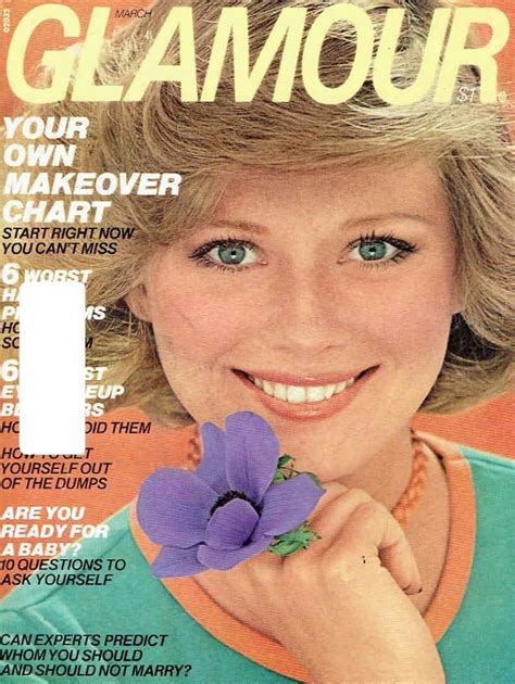 glamour march 1976 in 2021 glamour magazine magazine cover glamour magazine cover
