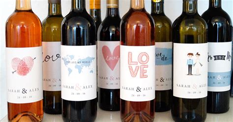 Scopri ricette, idee per la casa, consigli di stile e altre idee da provare. Tolle DIY Hochzeitsdeko: Flaschenetiketten mit euren Namen ...