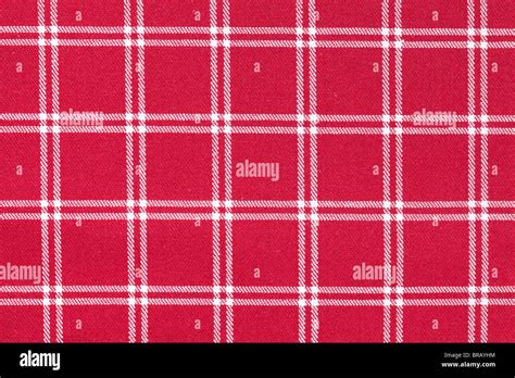 White And Red Checkered Pattern Stock Photo Alamy