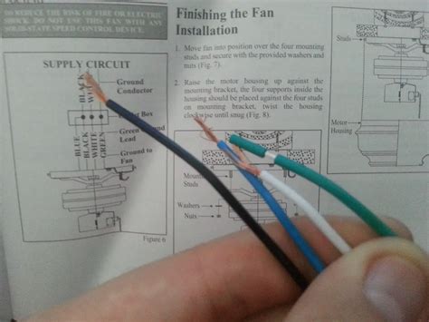 Ceiling Fan Wiring Instructions Electrical Wiring For Ceiling Fan By