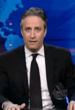Jon Stewart Reaction S Gif Find Share On Giphy