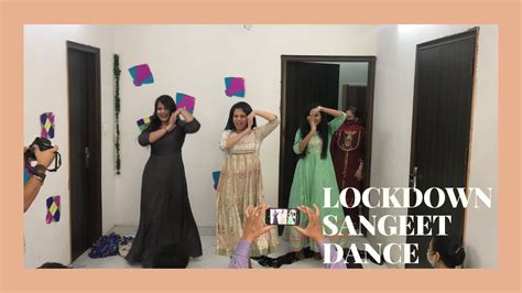Friends Sangeet Ceremony Lockdown Wedding Dance Performance
