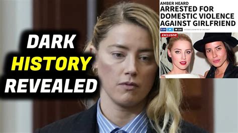 She Was Arrested For Dv Before Amber Heard Gets Angry As Her History Comes Up In Court Youtube