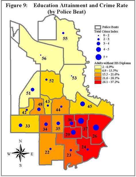 The Real Picture Of Land Use Density And Crime A Gis Application