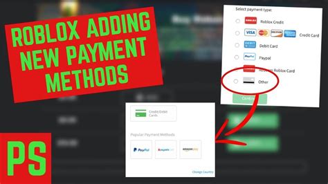 Roblox Is Adding New Payment Methods For Buying Robux And Premium