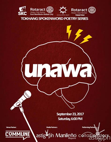 UNAWA: Spoken Word Poetry Night for Mental Health Awareness [event ...