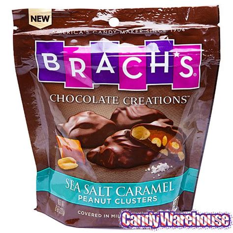 Brachs Milk Chocolate Caramel Peanut Clusters Candy 10 Ounce Bag