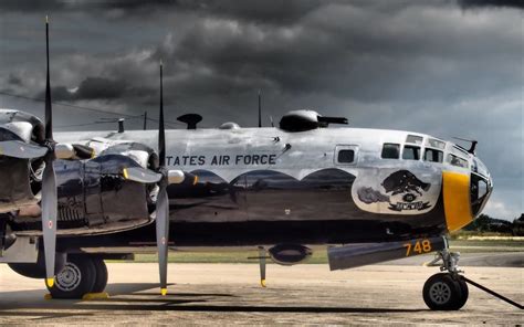 Download Wallpapers Superfortress B 29 Boeing Flying Fortress